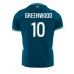 Olympique de Marseille Mason Greenwood #10 Borte Drakt 2024-25 Kortermet